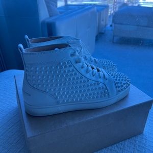 Christian Louboutin Louis Spike Hi Top Sneaker